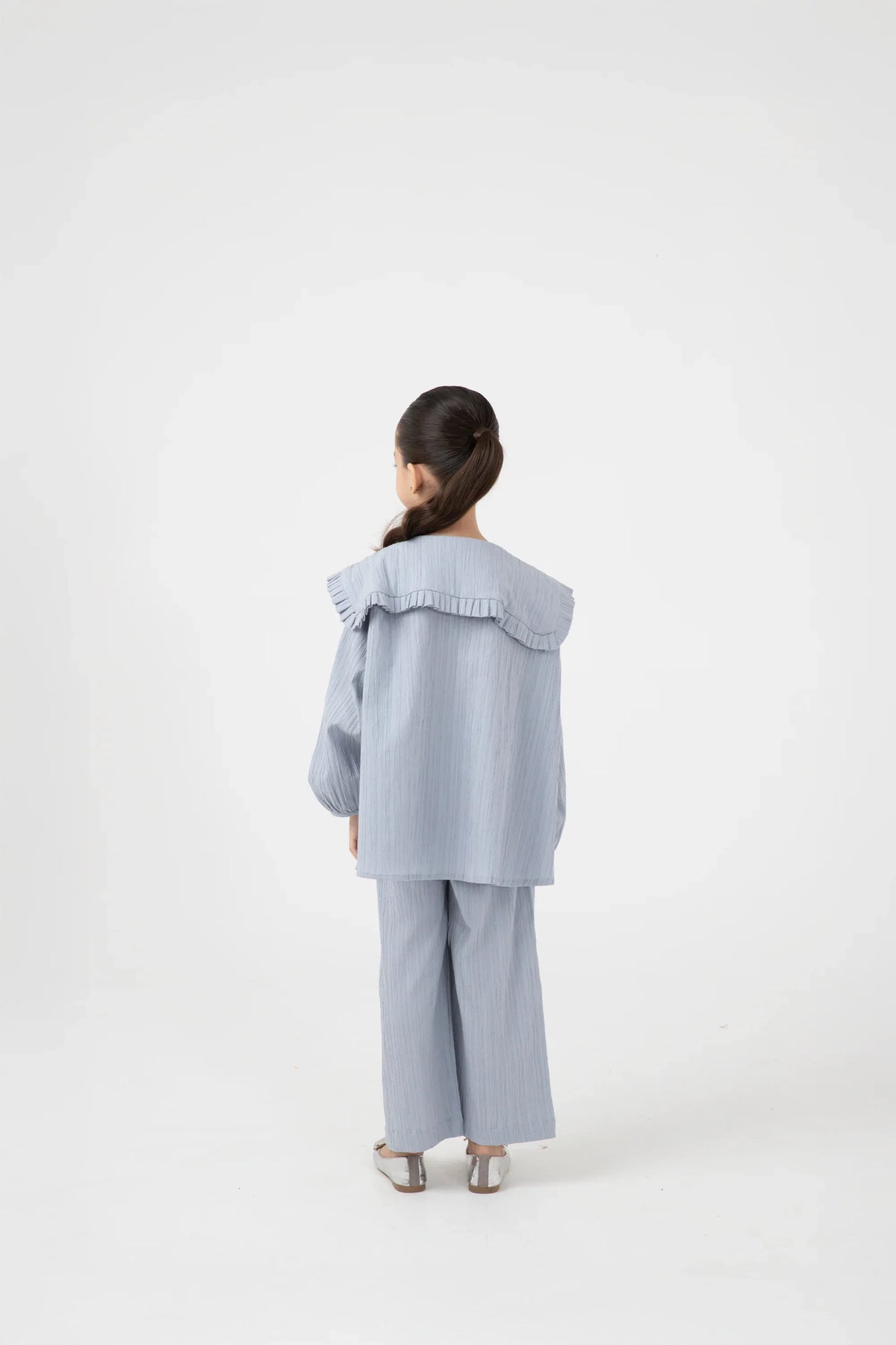 Grey Mist Cotton Co-ord Set