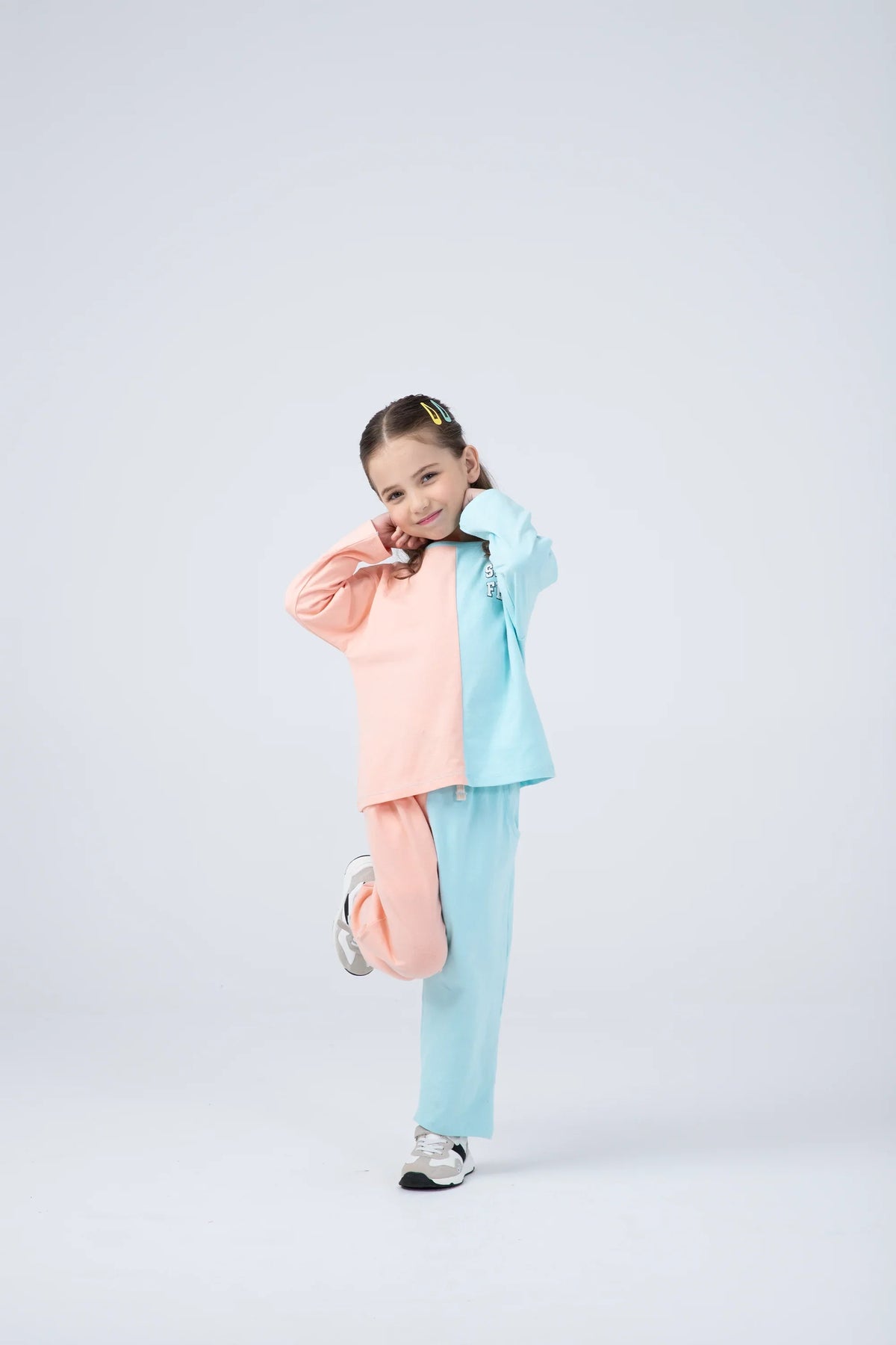 Half N Half Jersey Co-ord Set