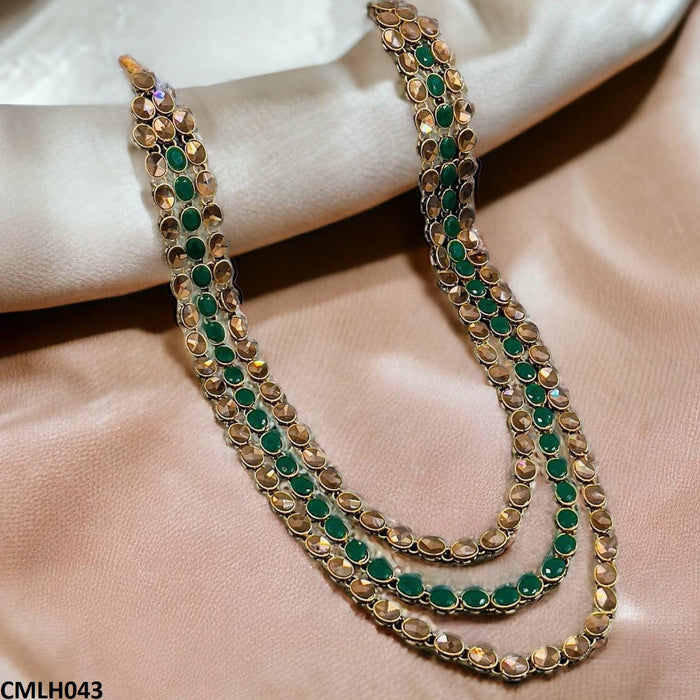 Cmlh043 Frn Oval Layered Mala- Cmlh