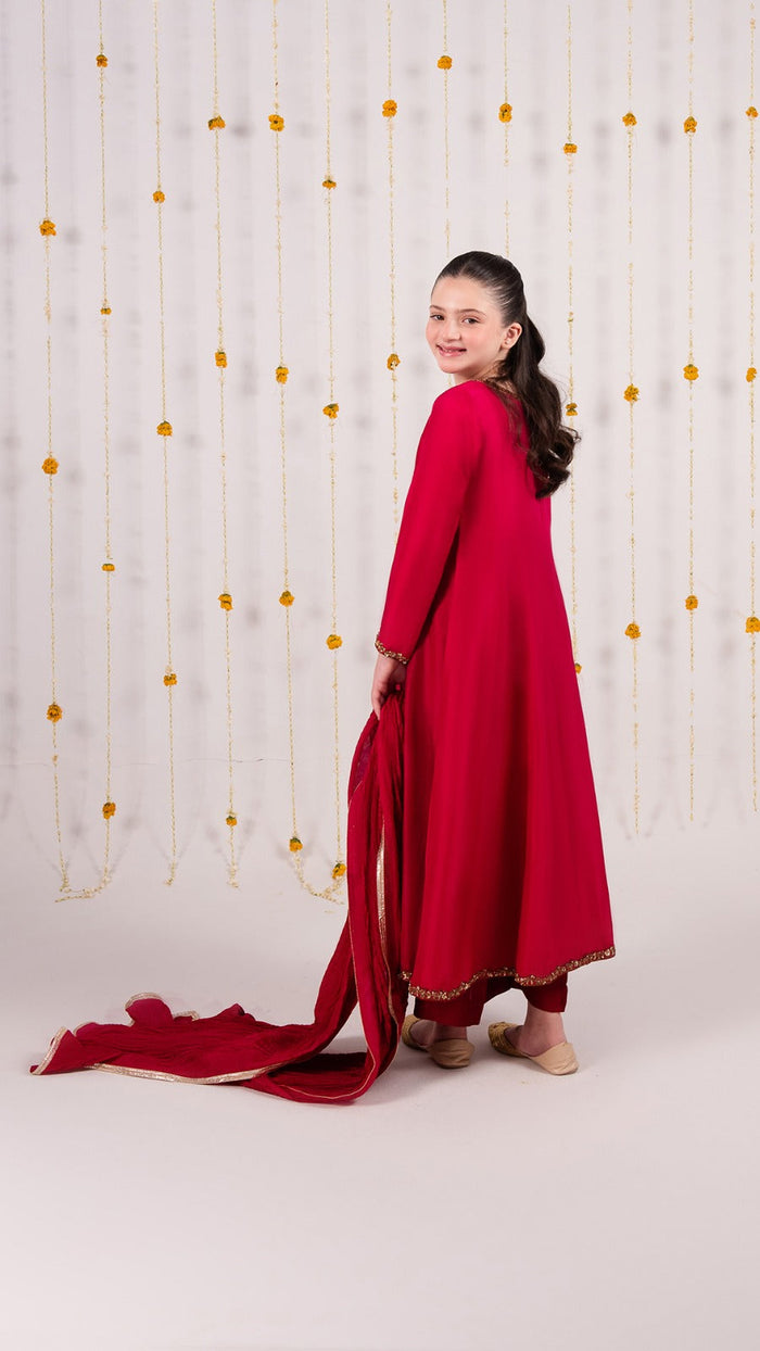 Pure Raw Silk Festive Suit
