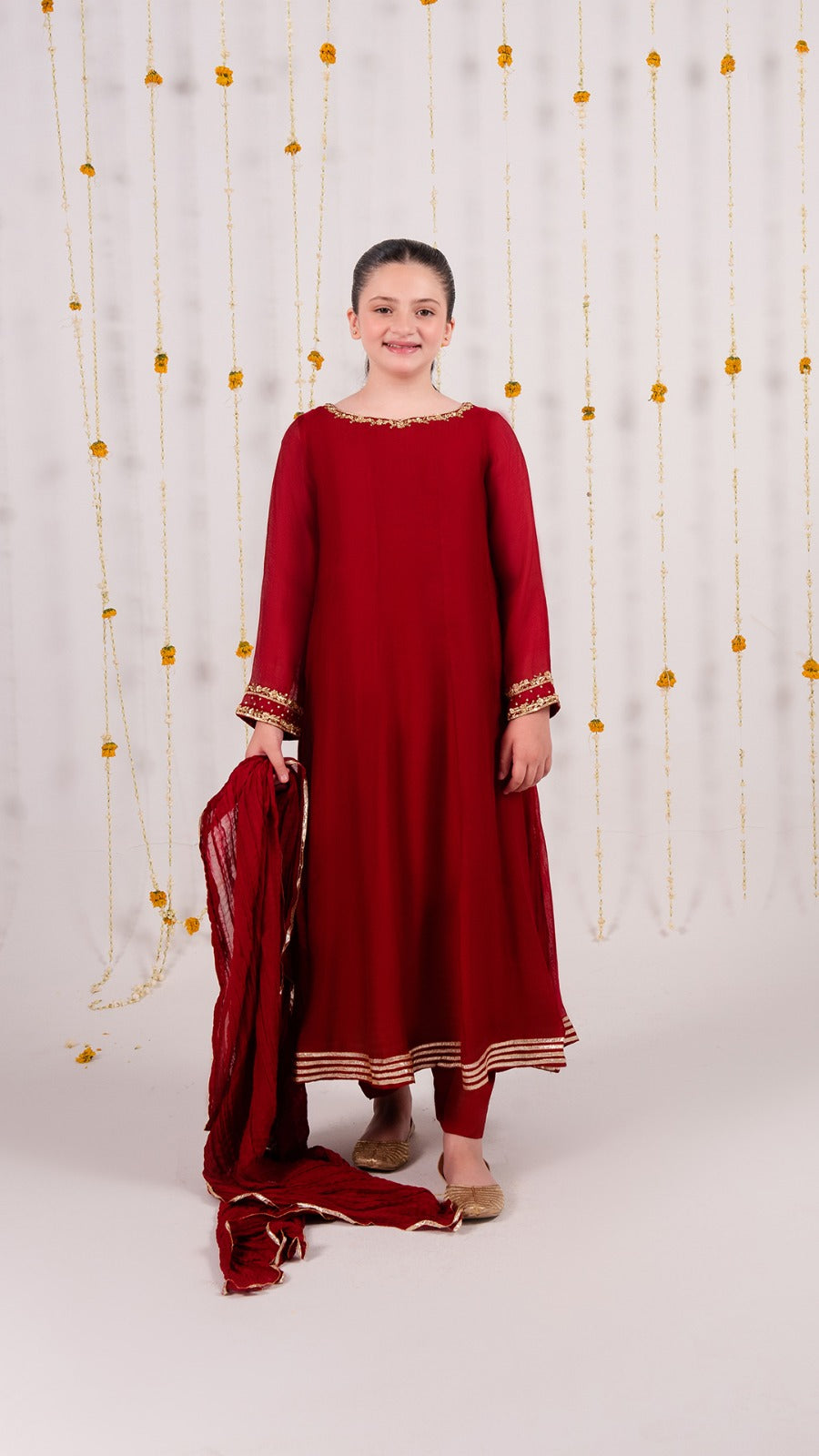 Cotton Net Festive Suit