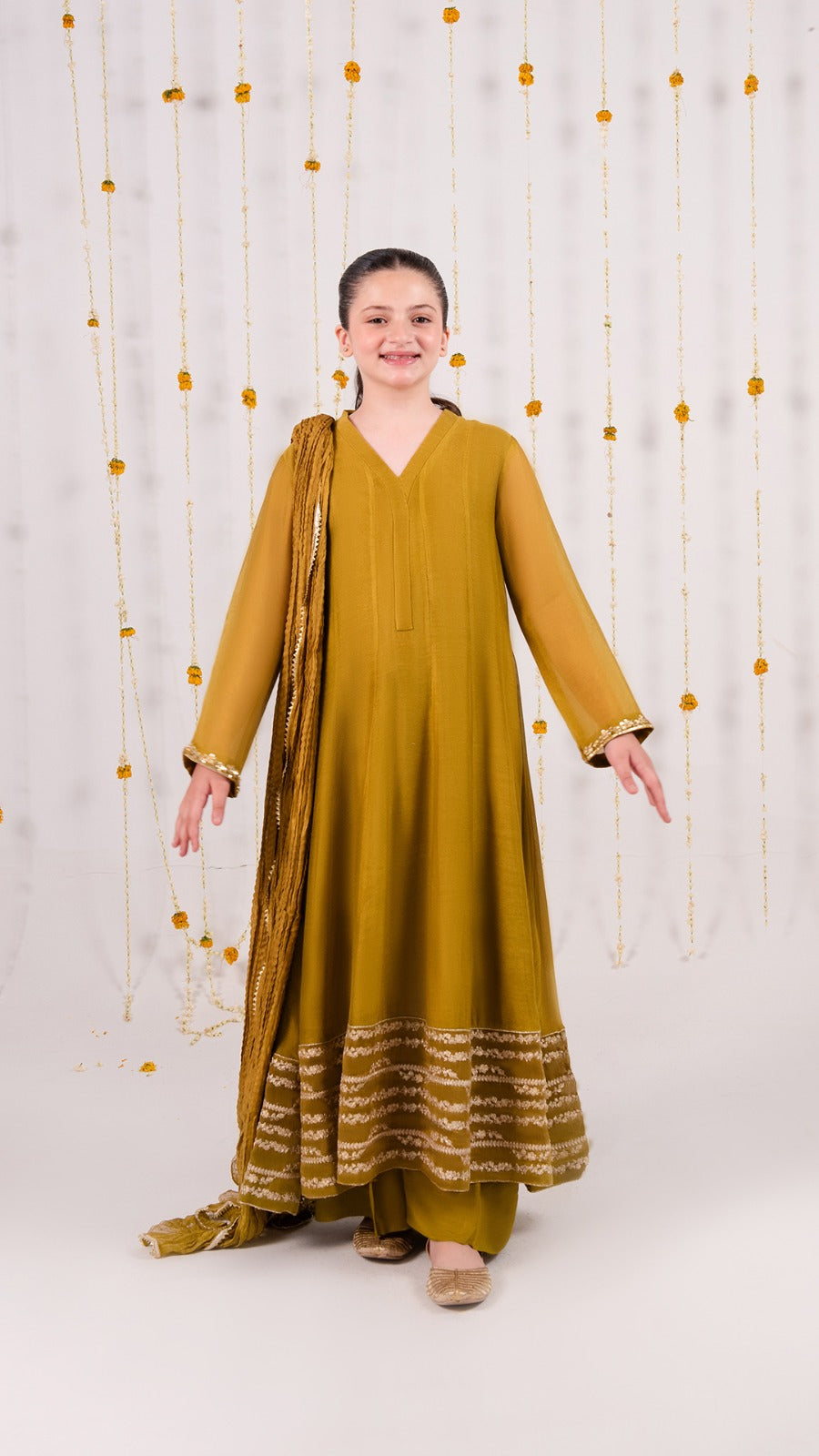 Cotton Net Festive Suit