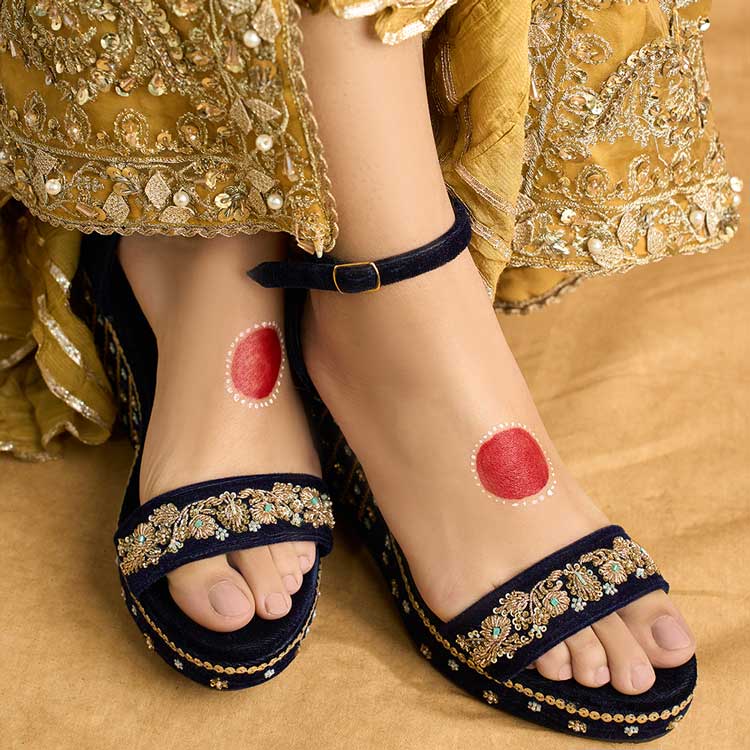 Roshandaaz Bridal Heels