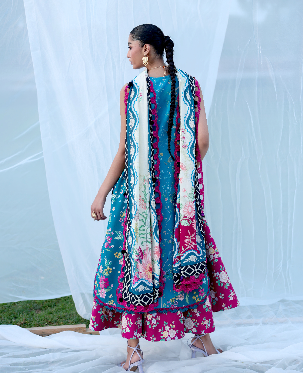 Zariyah – 3 Piece Printed Lawn