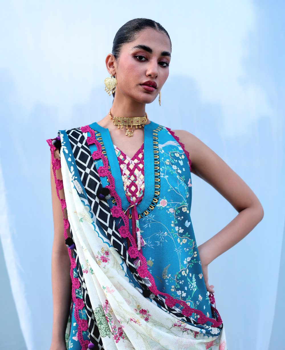 Zariyah – 3 Piece Printed Lawn