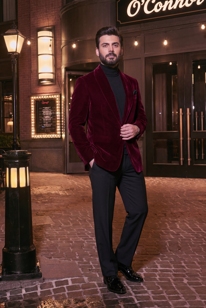 Red Velvet Tuxedo