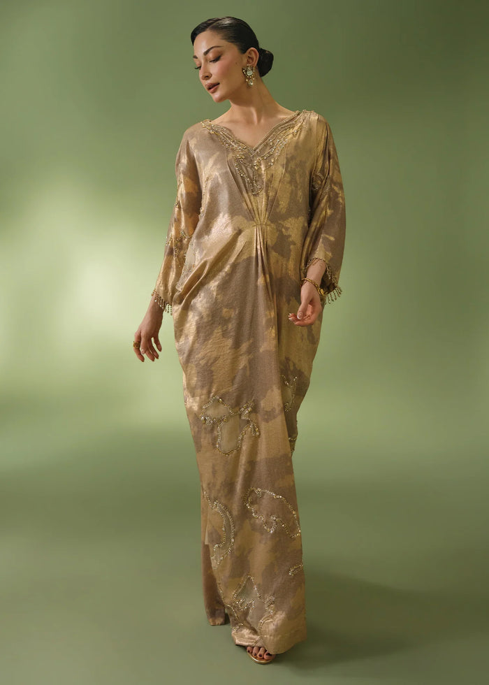 ELIA BEIGE KAFTAN
