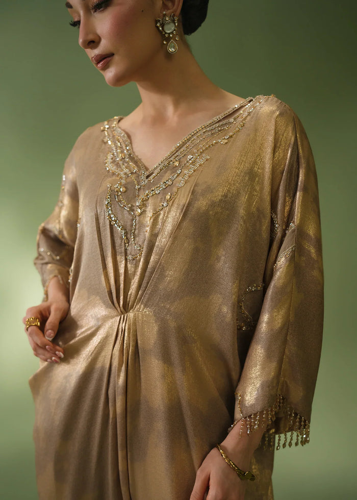 ELIA BEIGE KAFTAN