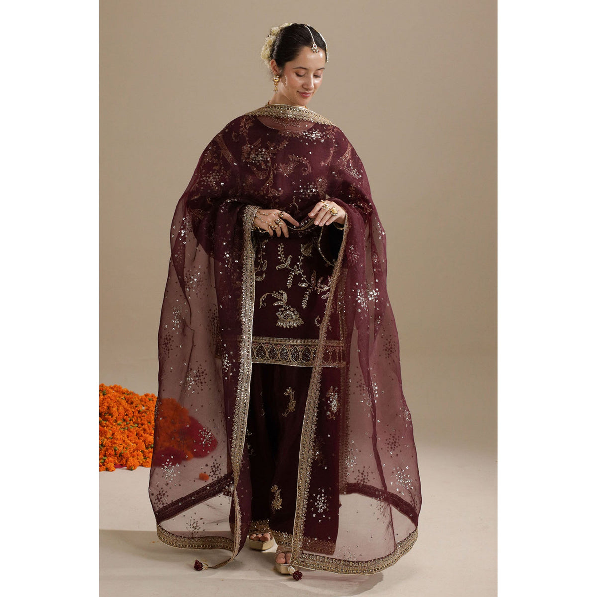 Burgundy Outfit