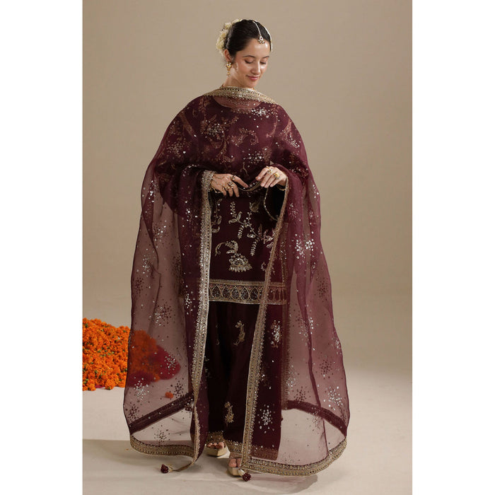 Burgundy Outfit