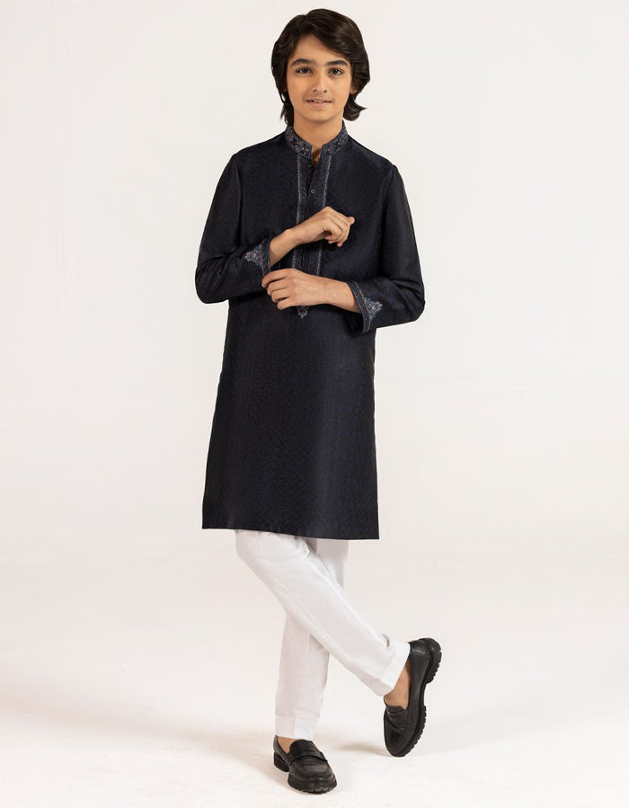 Blue Boys Formal Kurta