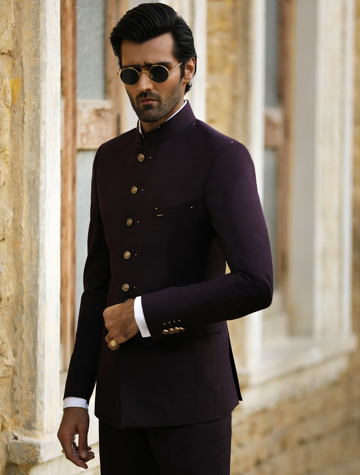 Maroon Prince Suit