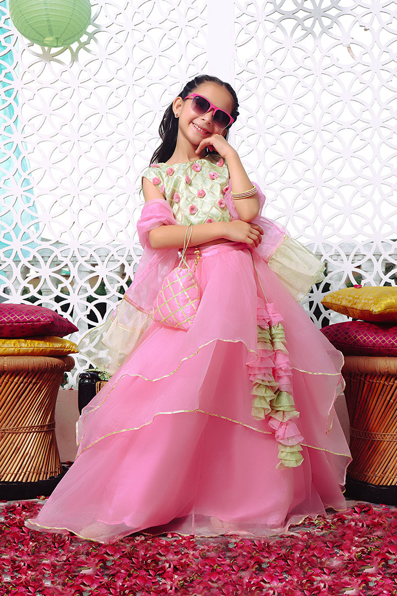 Gott Work Embroidered Lehenga Choli
