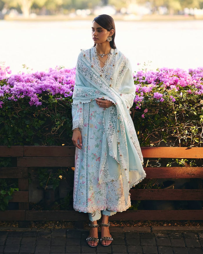 Reeva Stitched 3-Piece Lawn Suit – Ready to Ship USA | Suffuse Summer Pret 2026