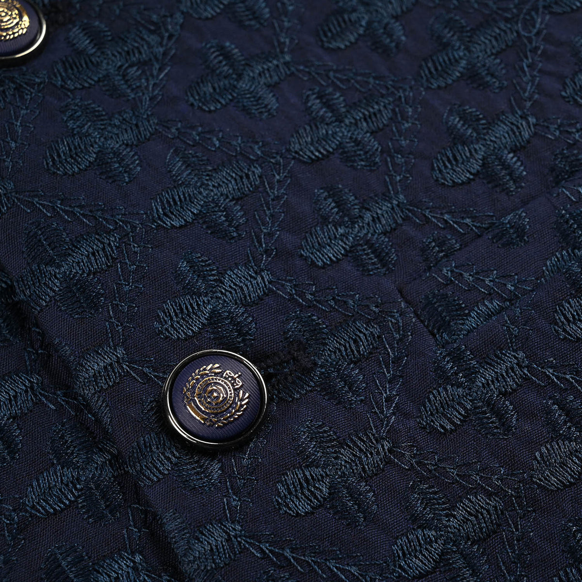 Boys Poly Viscose Waistcoat - Royal Blue