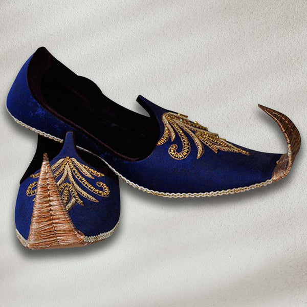 Blue Fancy Khussa for Men